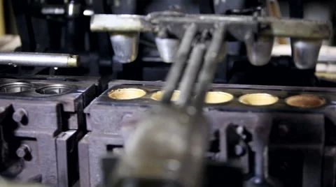 Automatic production line of ice cream Stock Footage 62274971
