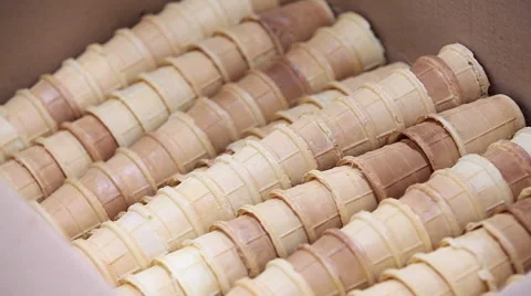 Automatic production line of ice cream Video stock 62275158