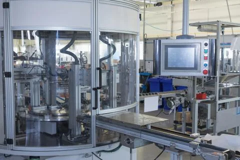 Automatic production line Stock Photos