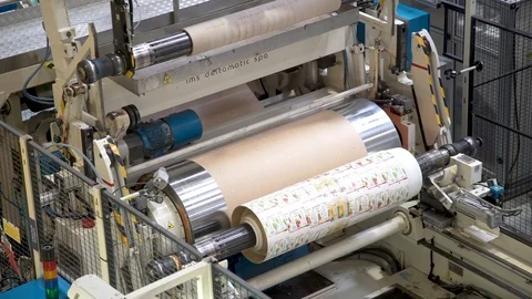 Automatic production machine. Stock-Footage 105343803