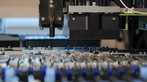 Automatic production of microcircuits and boards Видео 95274993