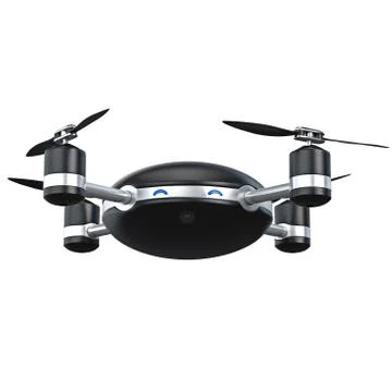 Automatic quadrocopter drone Stock-Illustration