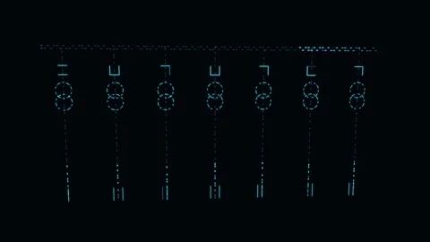 Automatic Recloser Retries A Tripped Line After A Delay Stock-Footage 344513579