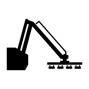 Automatic robot palletizer  Illustrazione stock