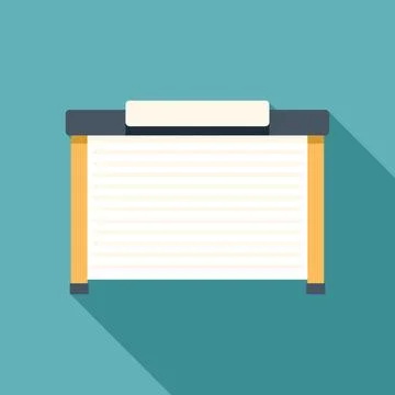 Automatic roll up garage door closing building entrance Ilustración de archivo