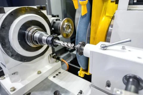 Automatic sharpening machine. Stock Photos