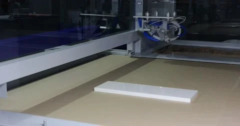 Automatic Spray Painting Machine Stock Footage 151334592