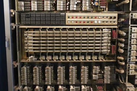 Automatic Switching Equipment System PC-32 Stock Photos
