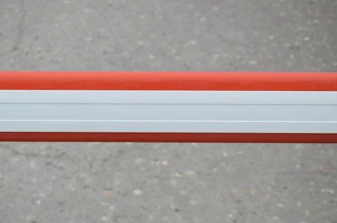 Automatic system gate for security, place for your text 스톡 사진
