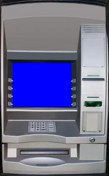 Automatic teller machine, atm Stock Photos