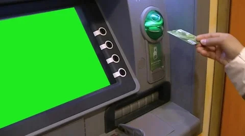  	Automatic Teller Machine Stock Footage 58421236