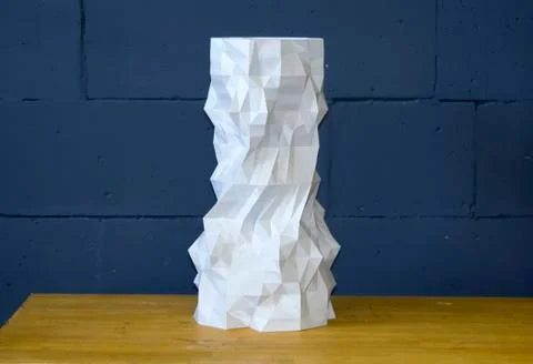 Automatic three dimensional 3d printer performs plastic. Stock Photos