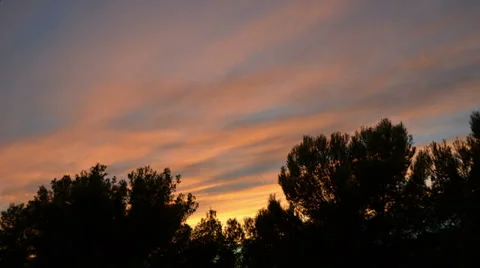 Automatic timelapse sunset Video stock 33545887