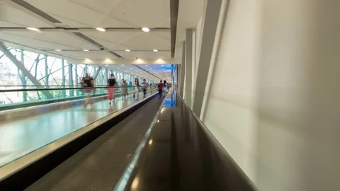 Automatic track at Dubai Metro Station i... | Stock Video | Pond5