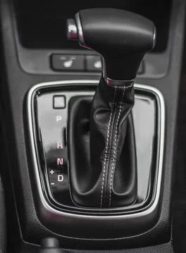 Automatic transmission accelerator Stock Photos