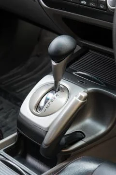 Automatic transmission gear shift. Stock Photos