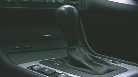 Automatic transmission shifter Stock Footage 397472