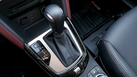 Automatic transmission stick Stock Footage 87325449