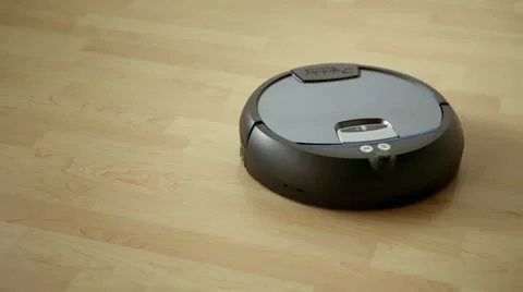 Automatic vacuum cleaning robot Stock Footage 11890163