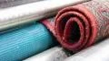 Automatic washing and cleaning of carpets HD Footage
