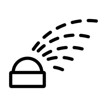 Automatic Watering Icon Stock Illustration