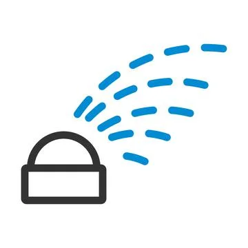 Automatic Watering Icon Stock Illustration