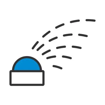 Automatic Watering Icon Stock Illustration