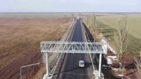 Automatic Weigh in Motion System Video stock 149659084