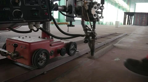 Automatic welding machine Stock Footage 63790358