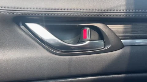 Automatically unlocking a car door Video stock 249712127