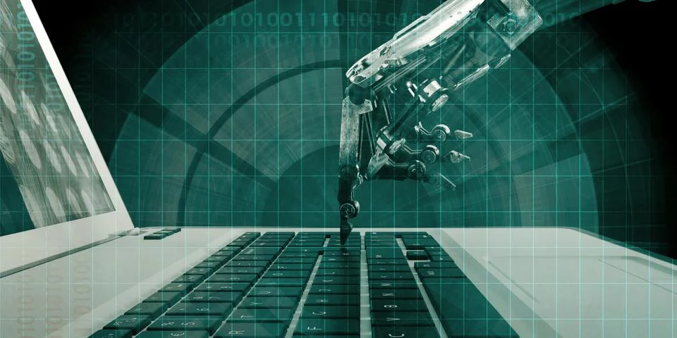 Automation Concept Illustrazione stock