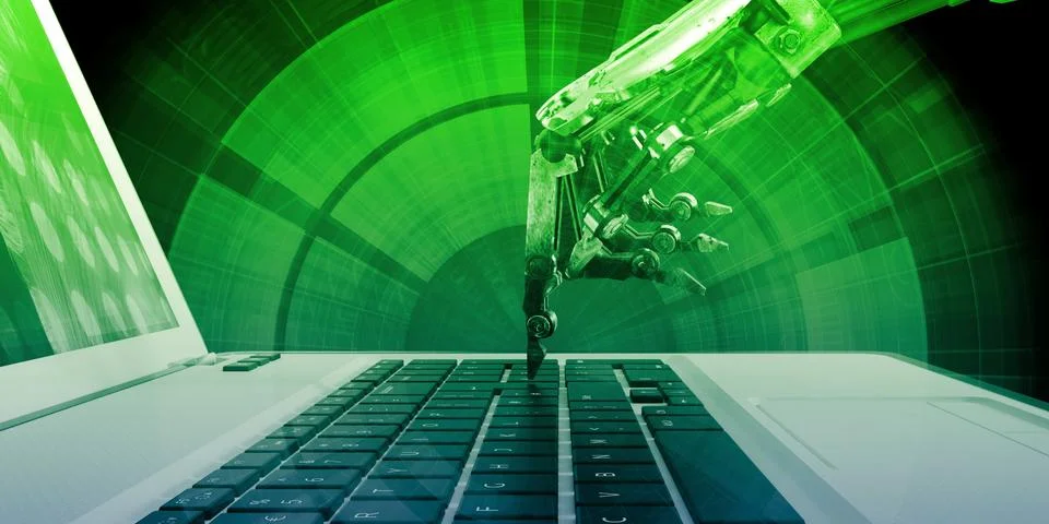 Automation Concept Illustrazione stock