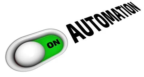 Automation is enabled Stock-Illustration