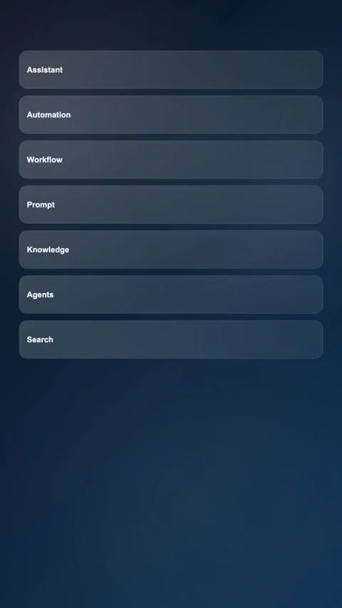 Automation Flow Studio Premium Gradient SaaS Interface Vertical Animation Stock Footage 345154528