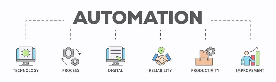 Automation Stock Illustration