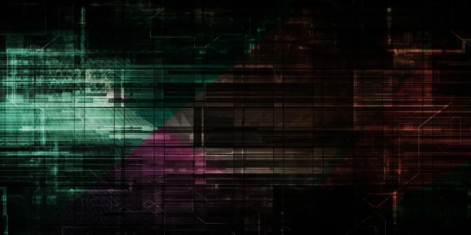 Automation Industry Stock Illustration