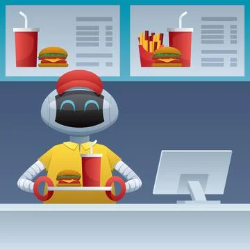 Automation Job Replacement Stockillustratie