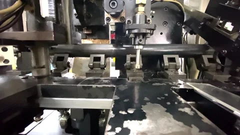 Automation process in the factory Stock Footage 337541528
