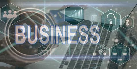 Automation Software Technology Process System Business concept. Stock Photos