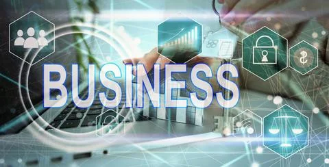 Automation Software Technology Process System Business concept. Foto stock