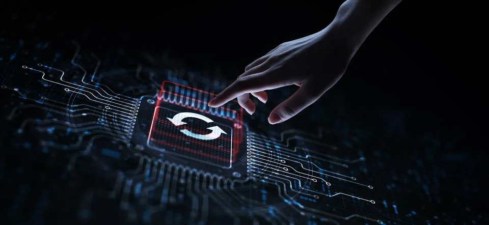 Automation Technology for Workflow Optimization and Process Efficiency in E.. Stock Photos