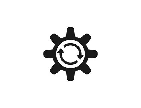 Automatism, process icon. Vector illustration. Stock Illustration