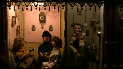 Automaton Marriage. Stock Footage 725907