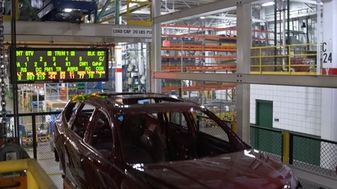 Automobile Assembly Vidéo 74933134