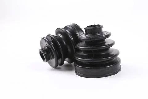 Automobile axle boots or CV joint boots Stock Photos