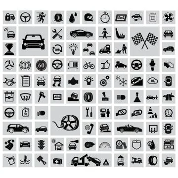 Automobile Collection Illustrazione stock