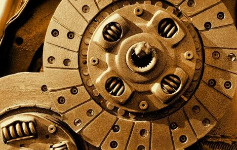 Automobile engine part Stock Photos