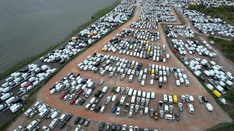 Automobile export and import Stock Footage 219257246