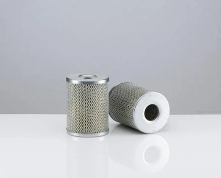 Automobile filter on a white background Stock Photos