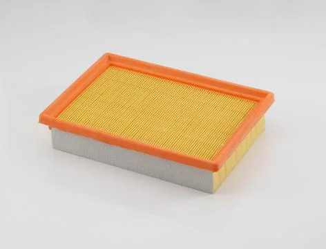 Automobile filter on a white background Stock Photos